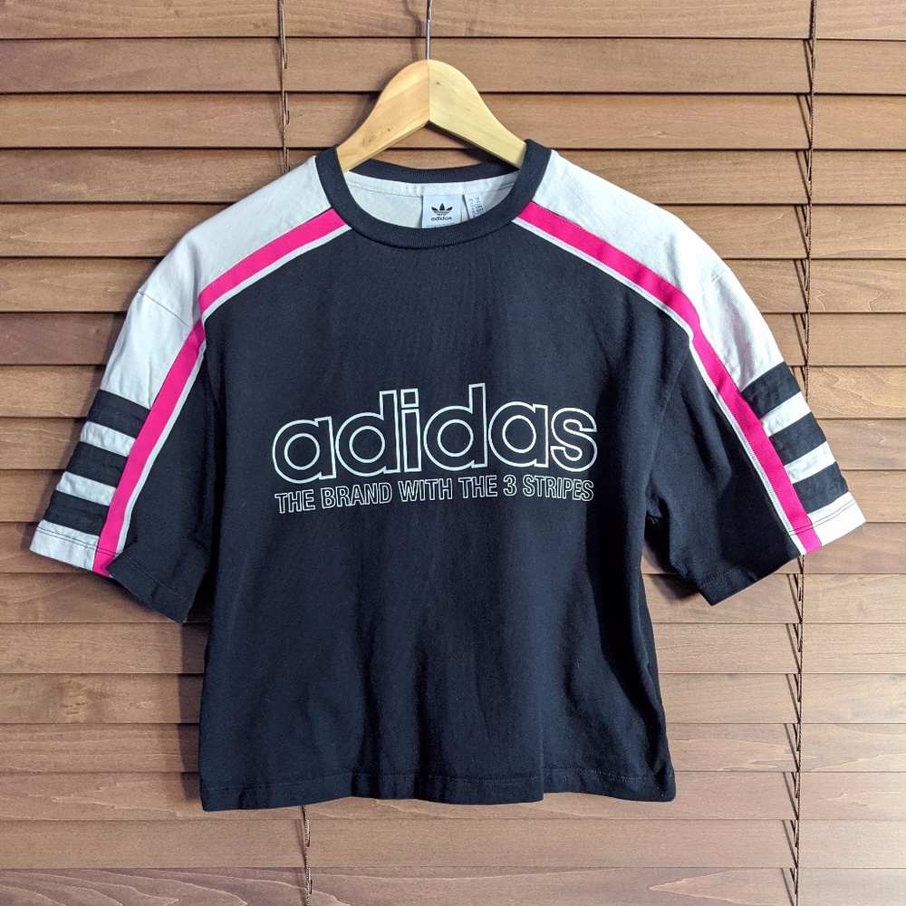 ::FLASH SALE:: Adidas Racing aa-43 cropped t-shirt